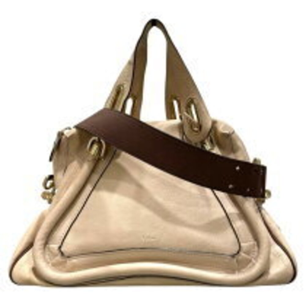 Chloe Paraty handbag cream leather